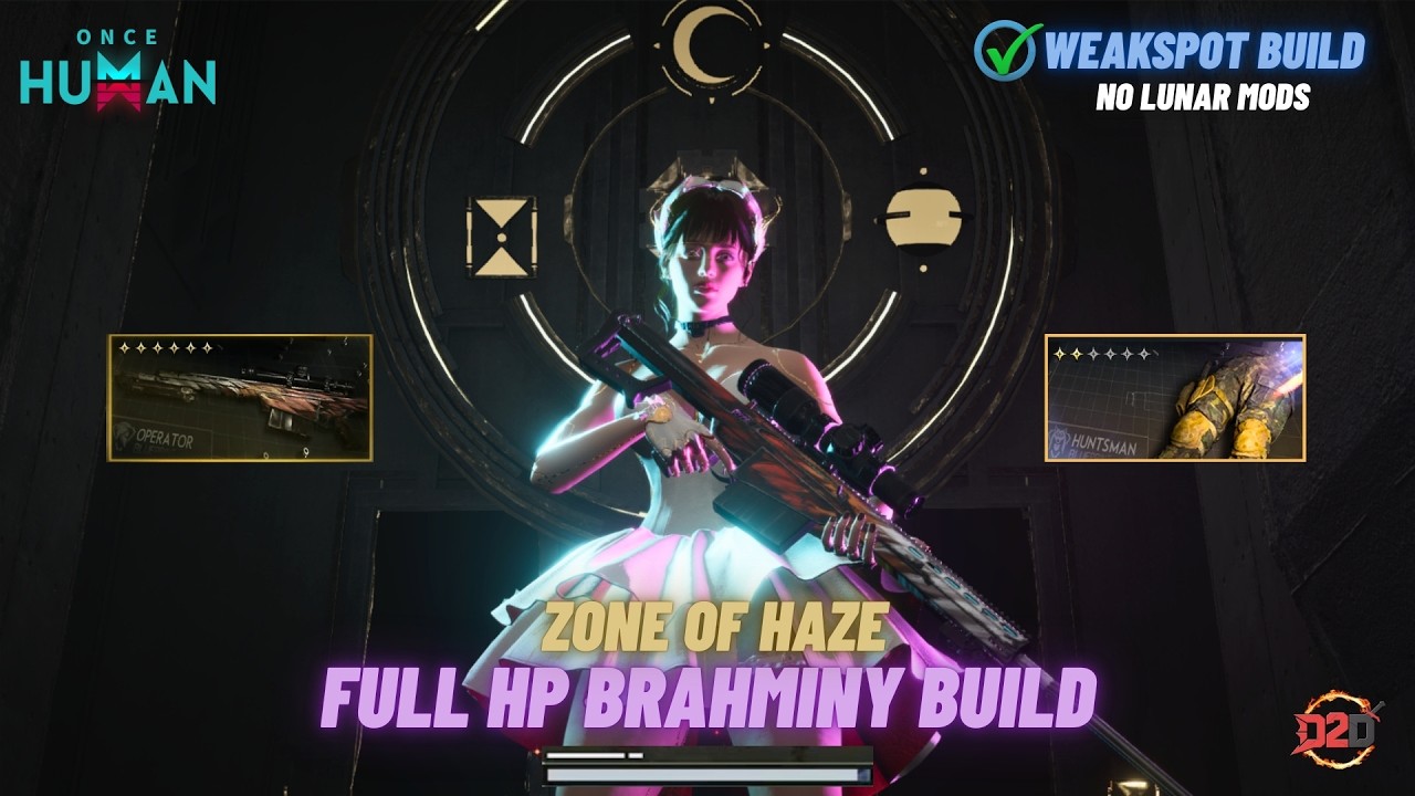 HAMR Brahminy Build Destroys Zone of Haze | Once Human  PVE