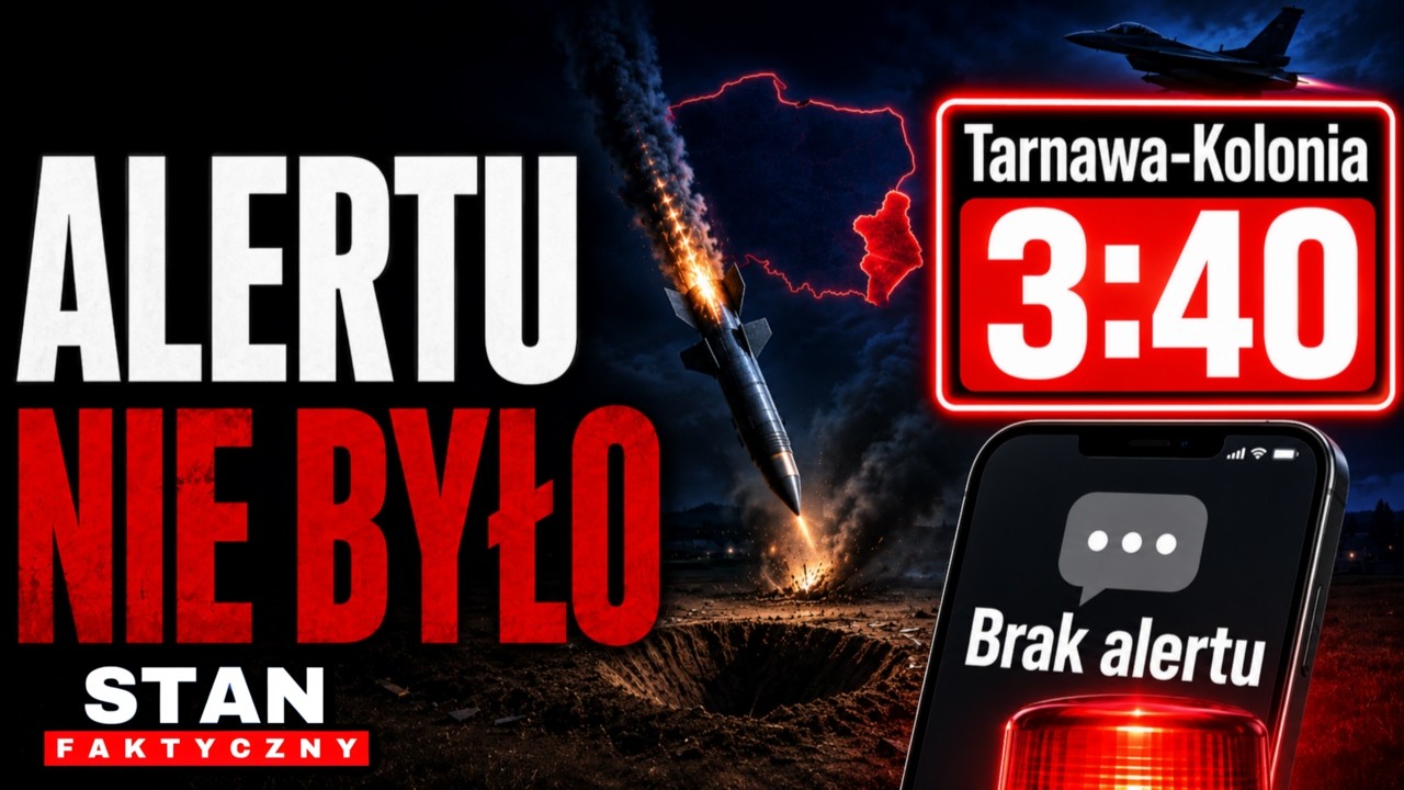 ROSYJSKA RAKIETA SPADŁA W POLSCE! CHAOS W NOCY, SYRENY I ZERO INSTRUKCJI SMS RCB ! DLACZEGO?