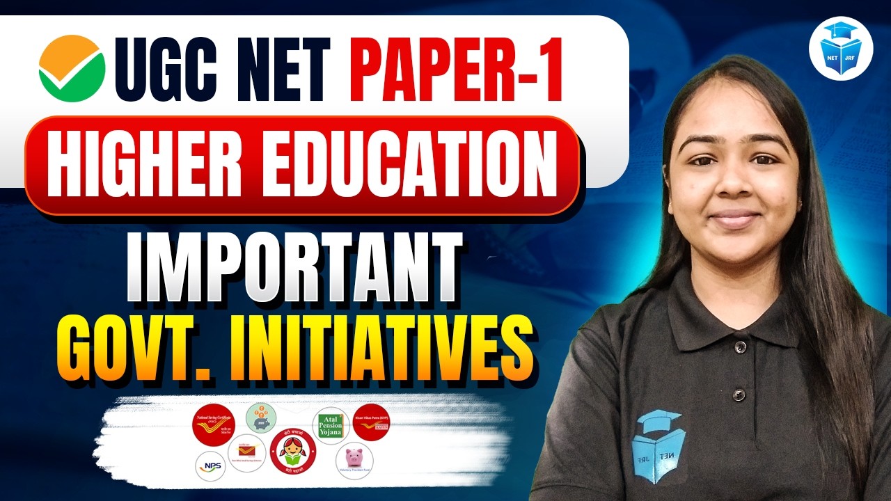 UGC NET Paper 1 Higher Education | Important Government Initiatives Explained | UGC NET June 2026