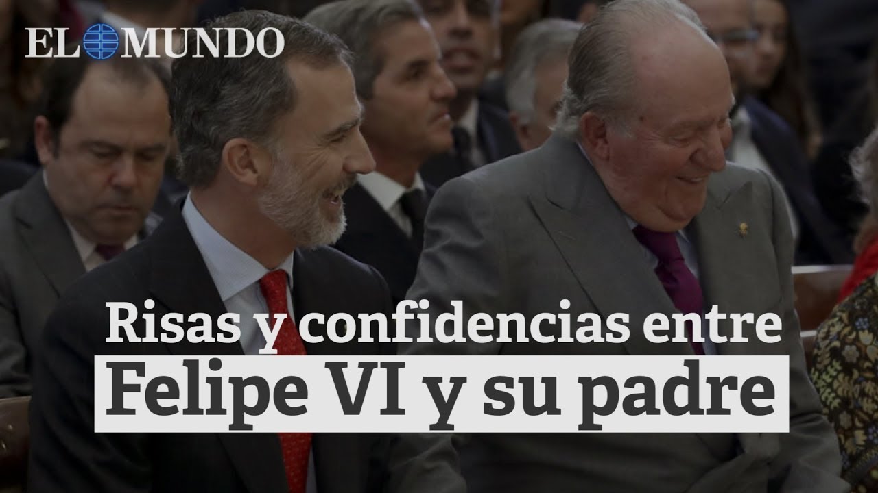 El comentario del Rey Felipe que hace reír a Don Juan Carlos