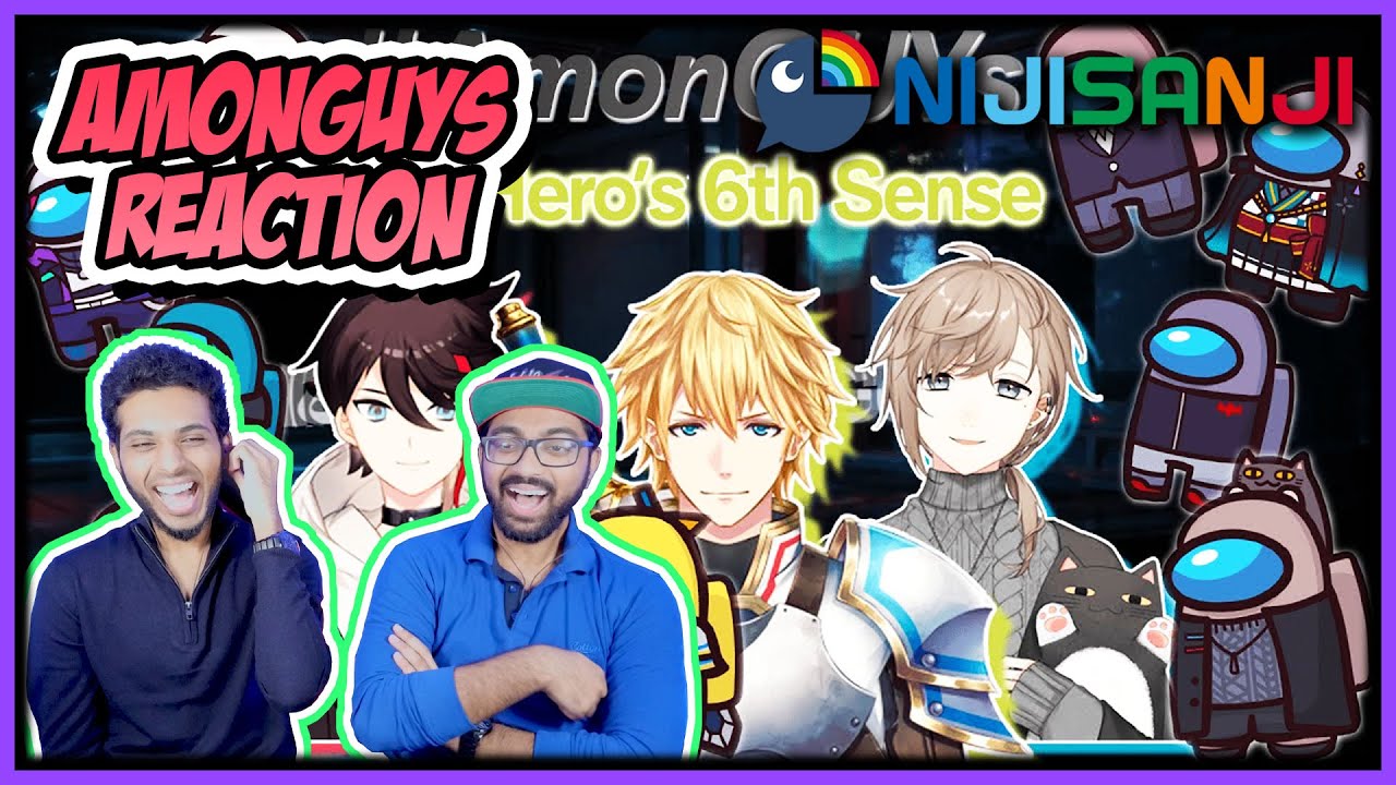 NIJISANJI AMONGUYS - THE PURE CHAOS THAT WAS ROUND ONE REACTION