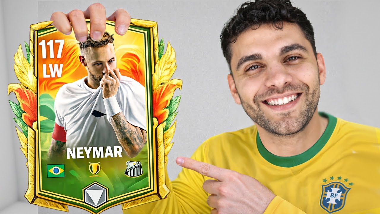 طورت تشكيلتي ماااكس قبل بداية حدث البرازيل🔥 كرت نيمار الجديد !!!!