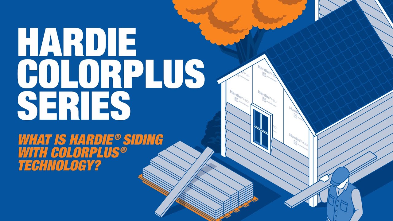 What is James Hardie ColorPlus Siding?