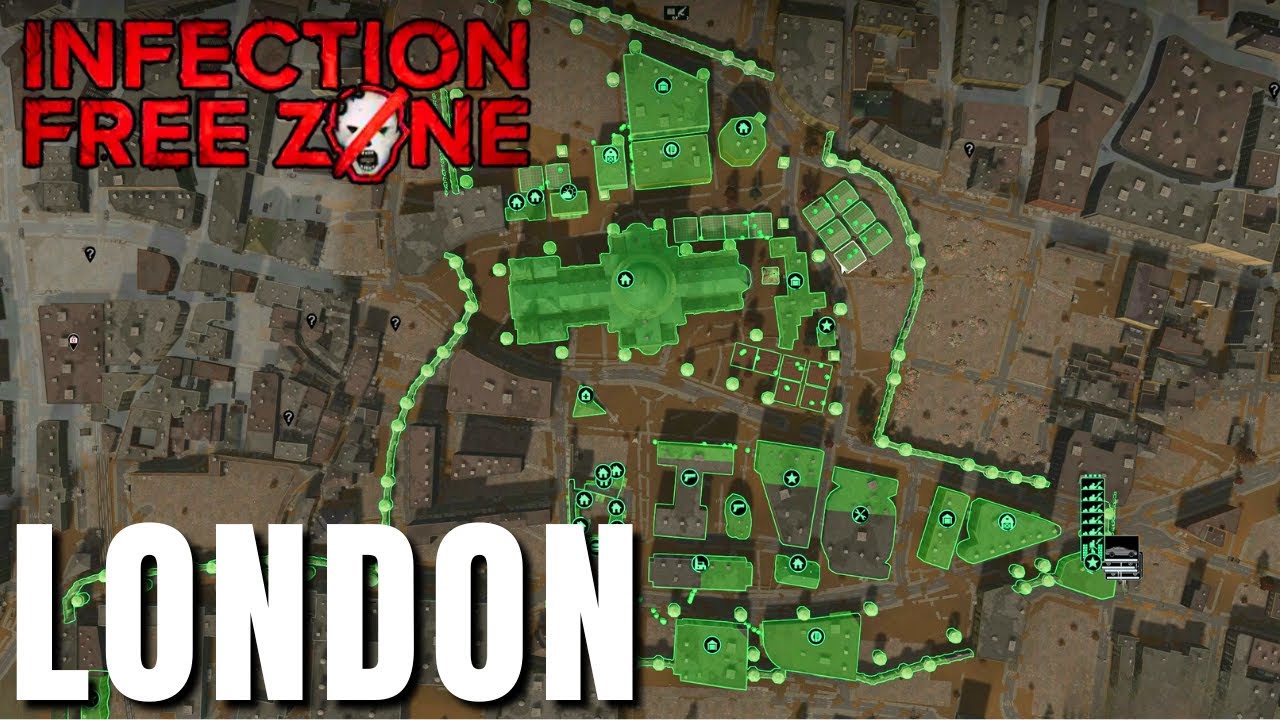 Infection Free Zone Very Hard Difficulty Full Gameplay - London, UK - 105 DAYS (No Commentary)
