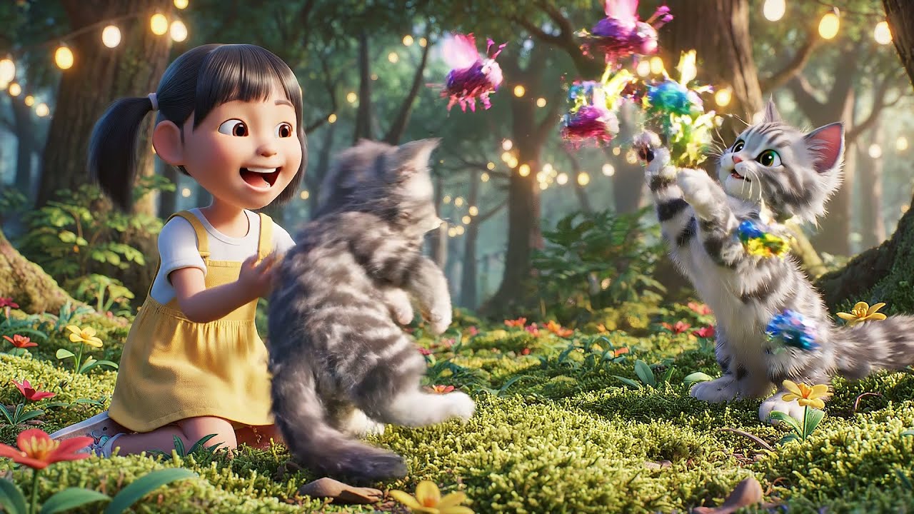 Cinco Pequeños Pumas Cazando | Canciones Infantiles y Rimas para Niños