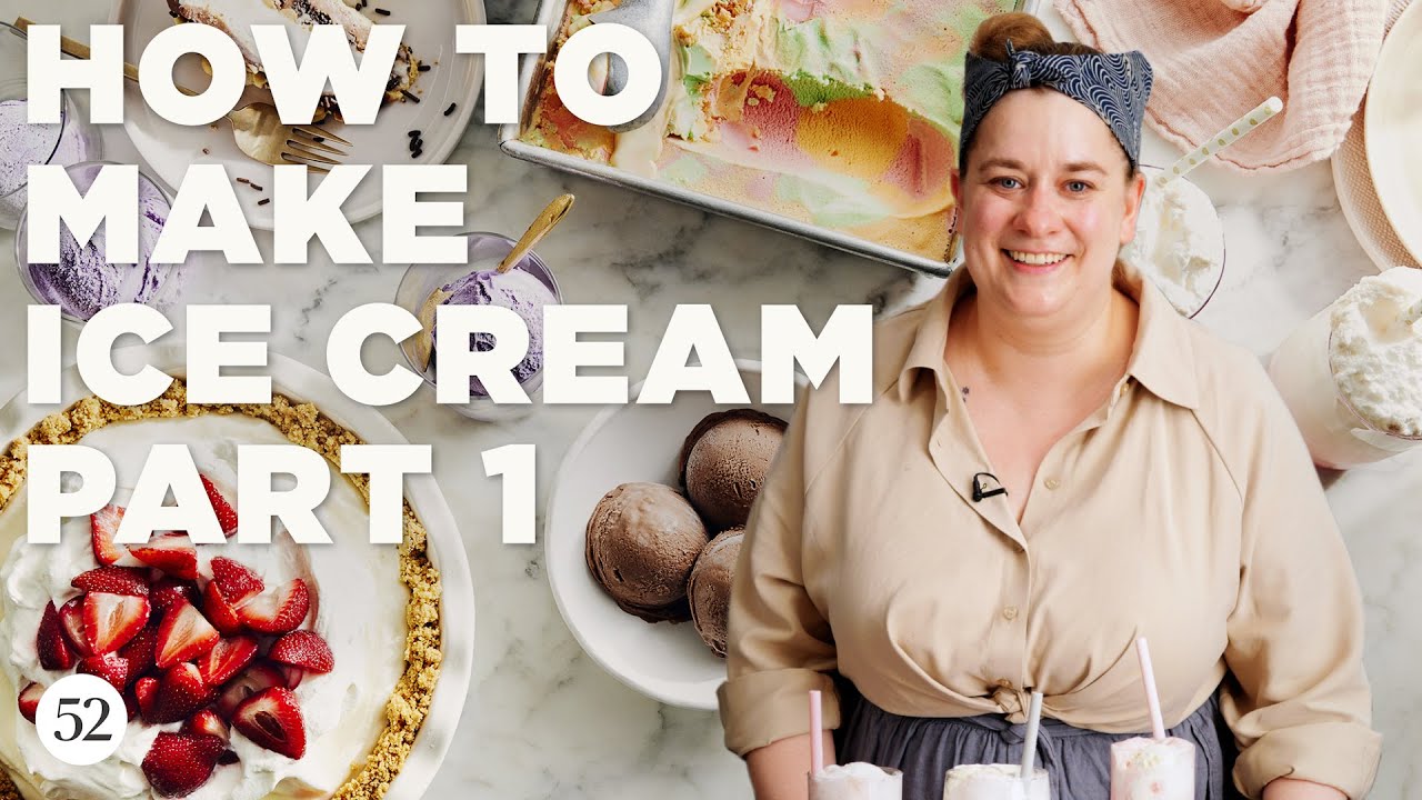 How to Make Ice Cream (Pt 1) | Bake It Up a Notch with Erin McDowell