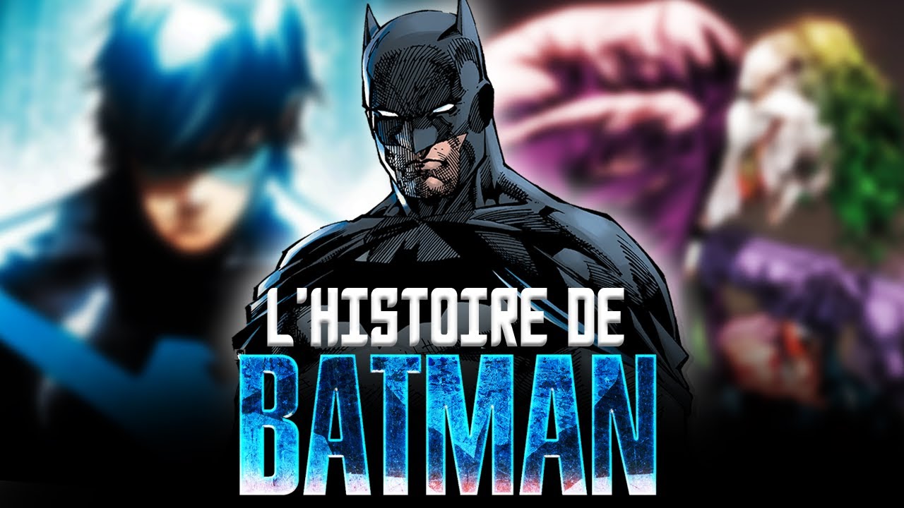 L'HISTOIRE de BATMAN dans les COMICS (1930 à 1994)