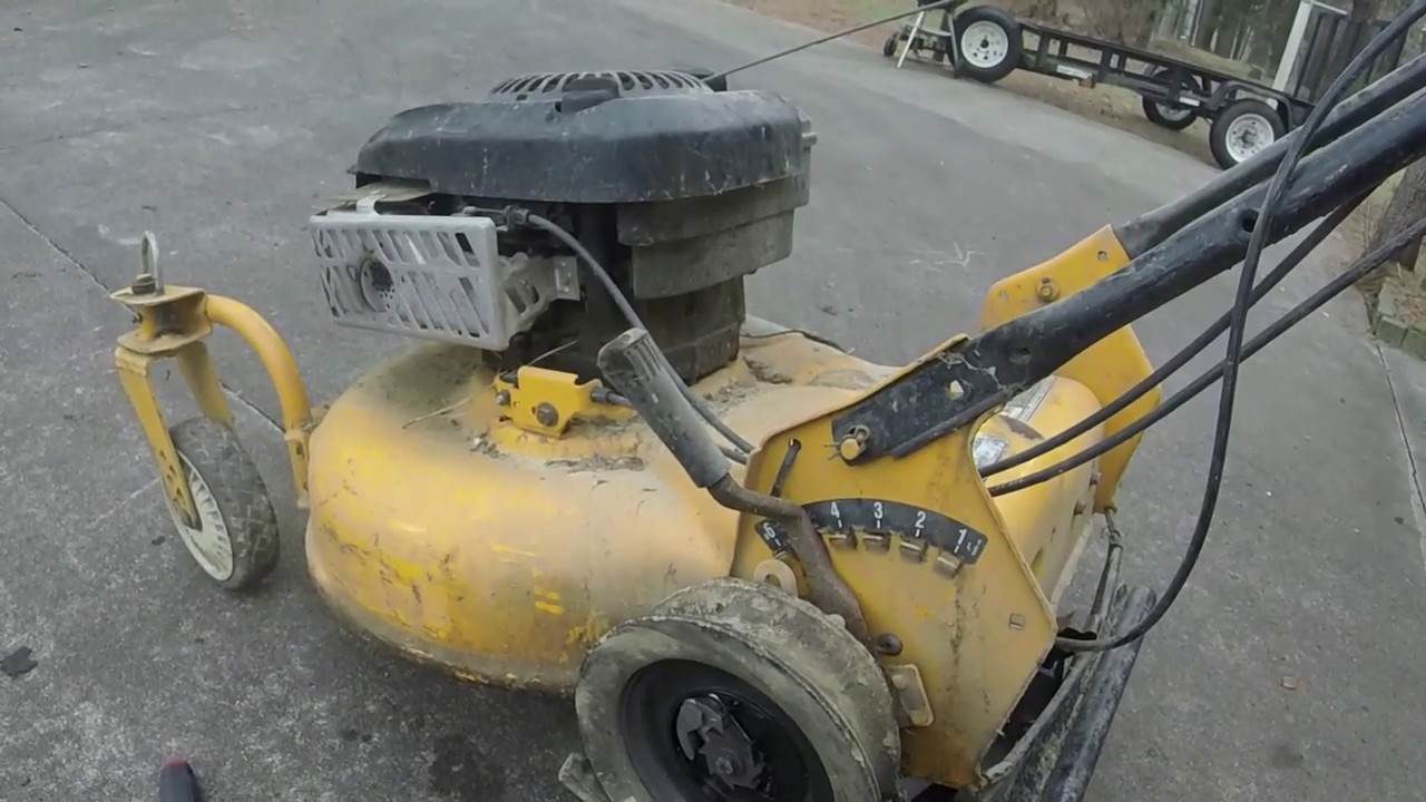 Cub Cadet with caster wheels: valve adjustment (Briggs OHV), replace rear wheels & carb clean