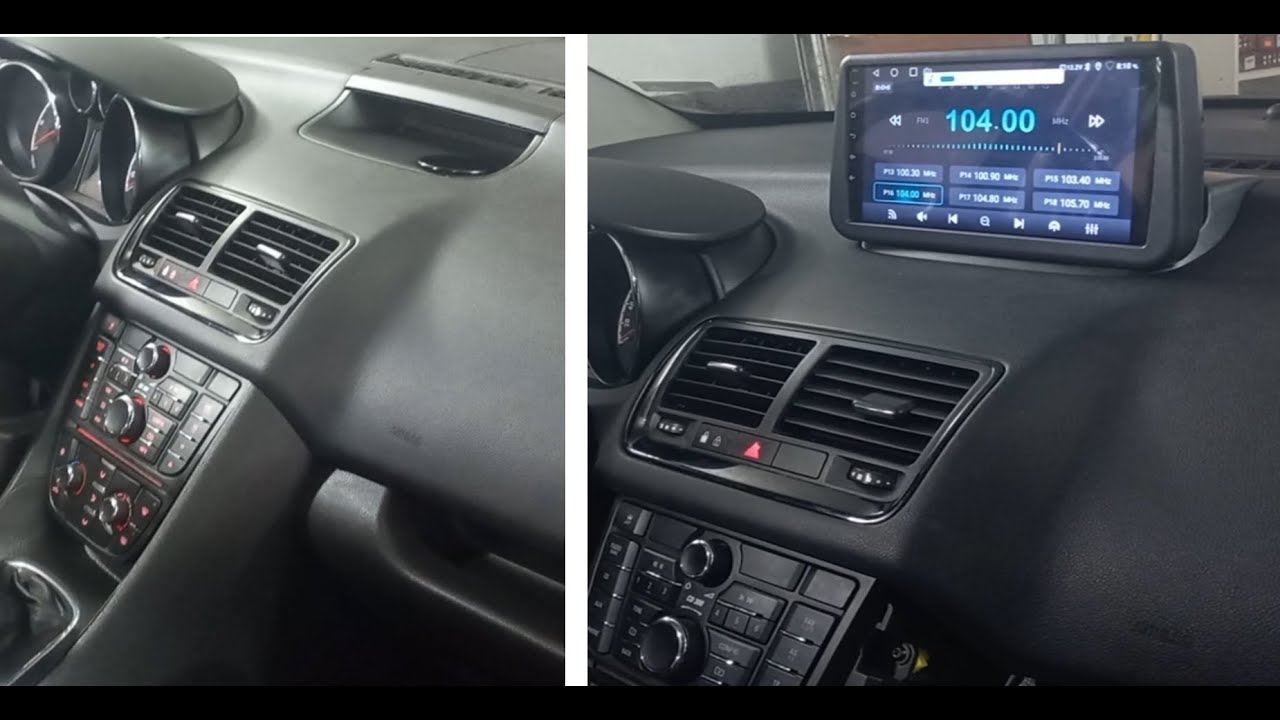 Пошаговое руководство по установке Android Carplay Radio для Opel Meriva 2010 - 2018