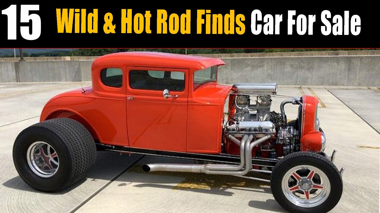 14 🔥 WILD HOT RODS for Sale! BRUTAL OLD-SCHOOL BUILDS That RULE the Streets