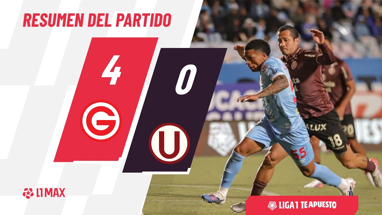 Garcilaso 4-0 Universitario: resumen EXTENDIDO del partido | Fecha 10 | #Liga1TeApuesto2026