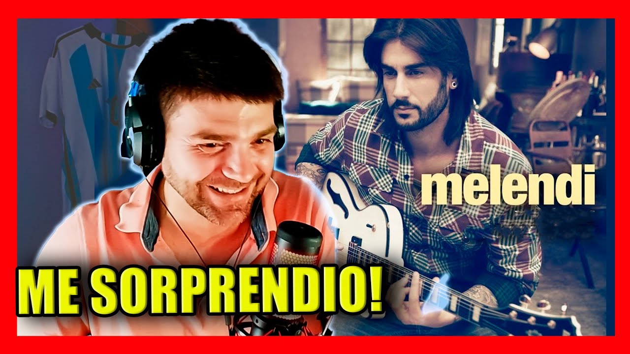 Reacciono por primera vez a Melendi "Tu Jardín con enanitos"