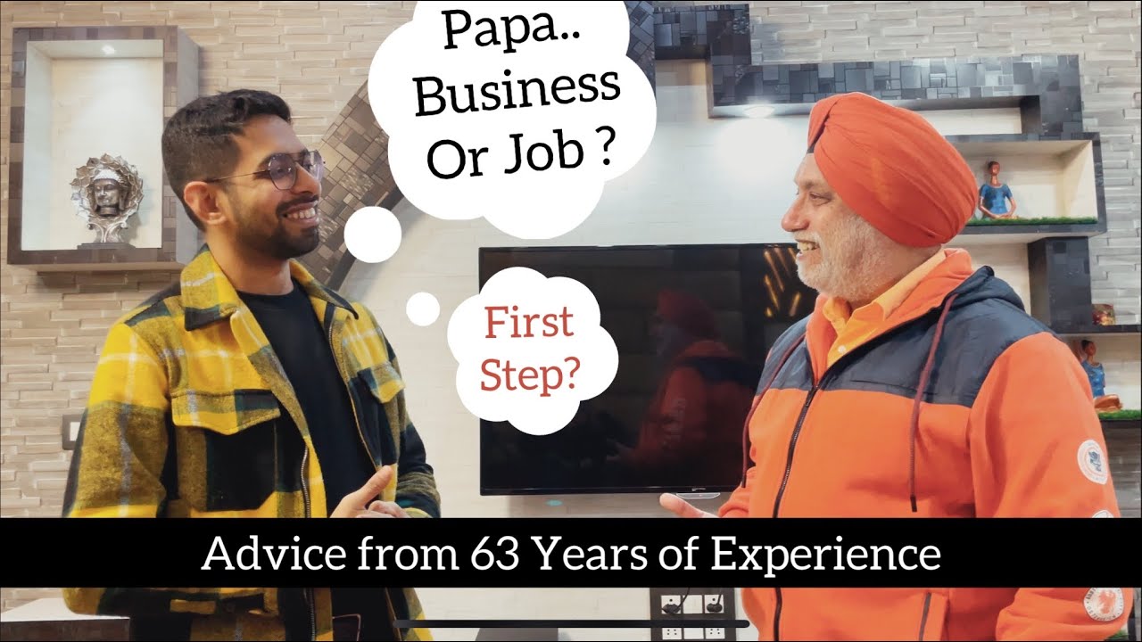 Job or Business ? How and when to start a Business ? | Advice from Papa | TSMadaan & Him eesh Madaan
