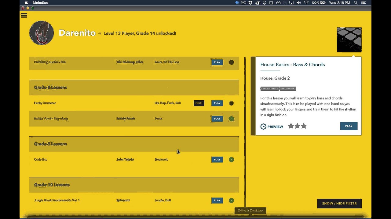 A Quick Tour Of Melodics! - Finger Drumming Software