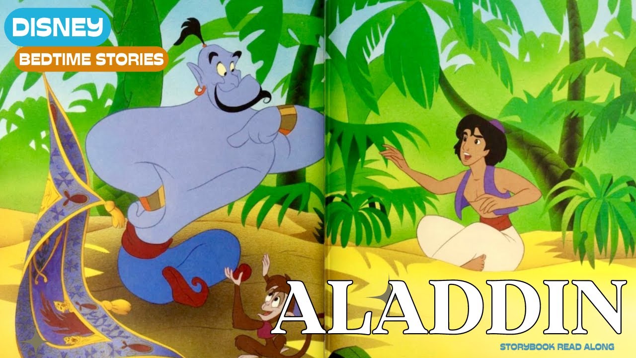 Walt Disney's #Aladdin - Daily Read Along Bedtime Stories