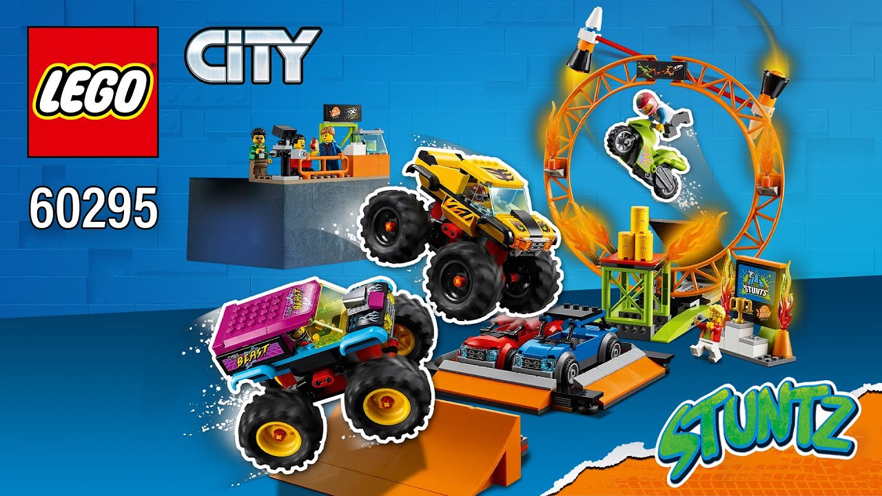 Арена для каскадерского шоу LEGO City (60295) [668 деталей] Пошаговая инструкция по сборке @TopBr...