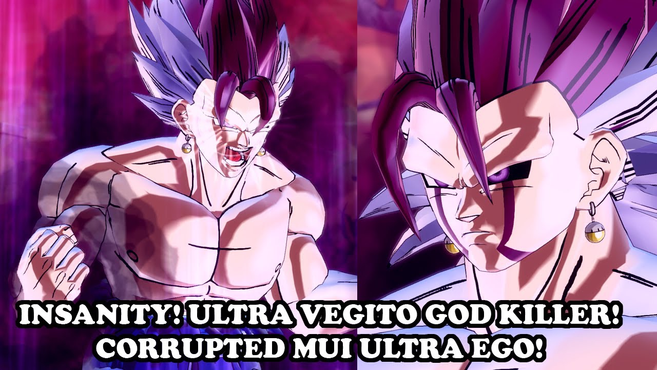 VEGITO BECOMES A GOD KILLER! Ultra Instinct + Ultra Ego FORBIDDEN FORM! Dragon Ball Xenoverse 2 Mods