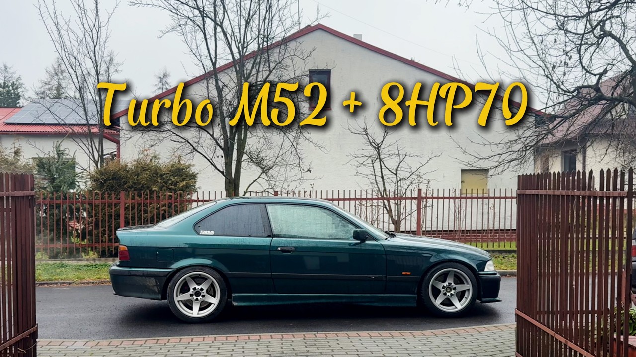 Taking the Turbo M52 + 8HP70 E36 for its last drive..