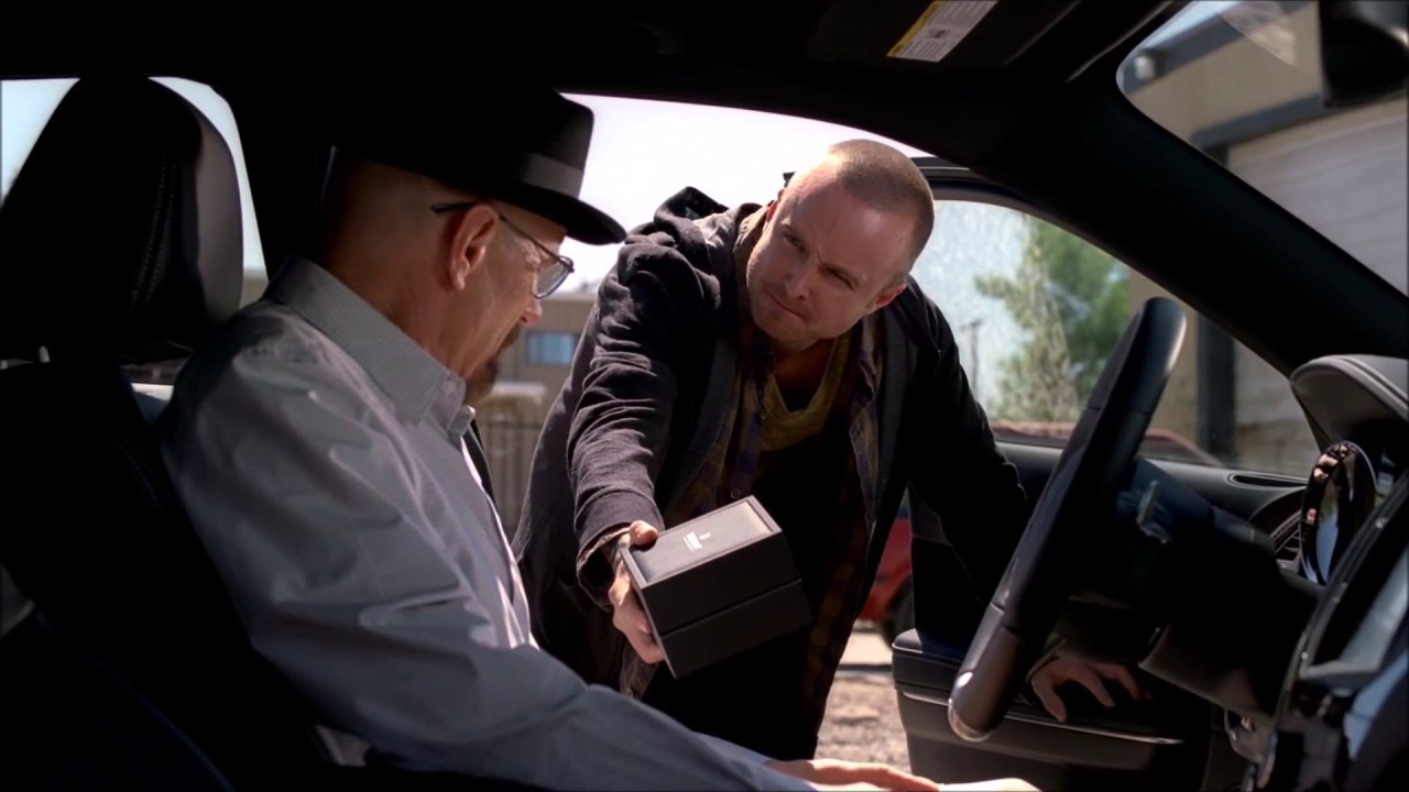 Walt receives the Watch from Jesse
