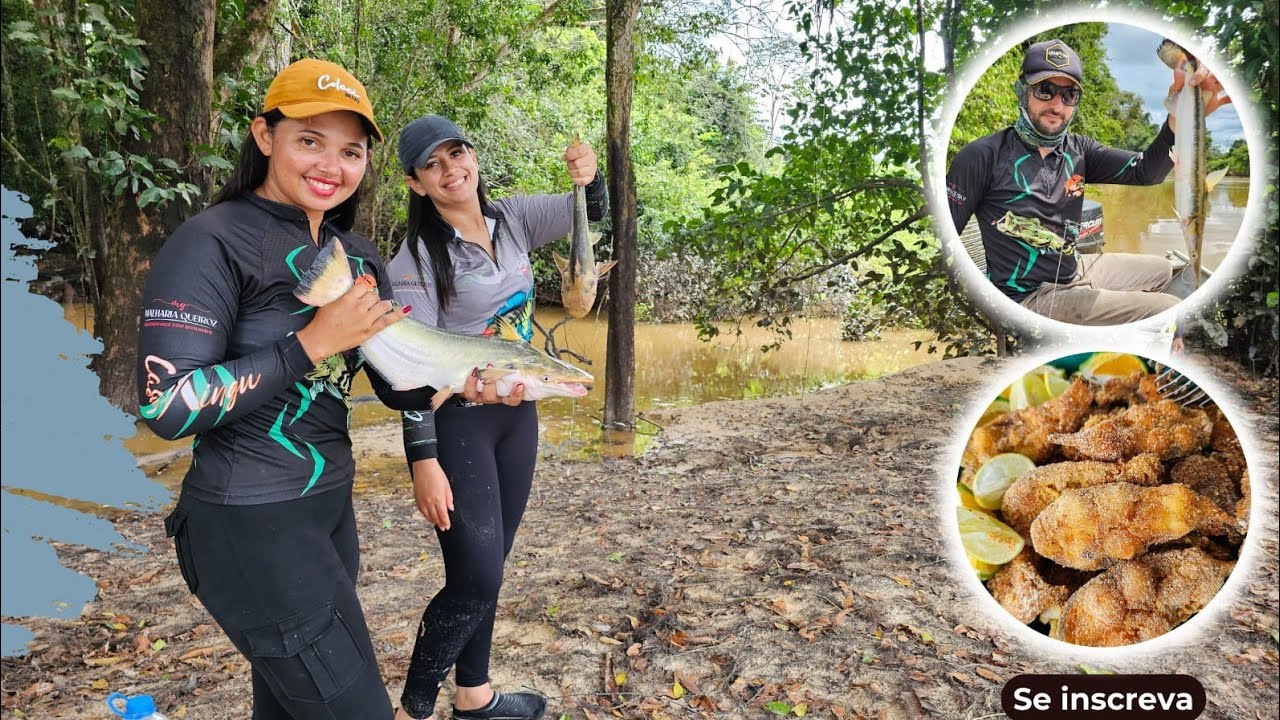 Pescaria no rio são Sebastião,a neide garantiu o almoço