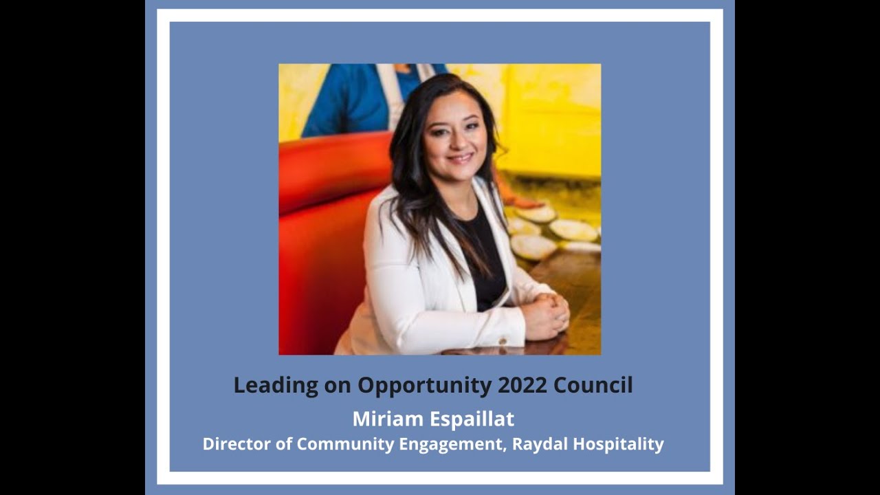 Miriam Espaillat for Leading on Opportunity (March 2022)