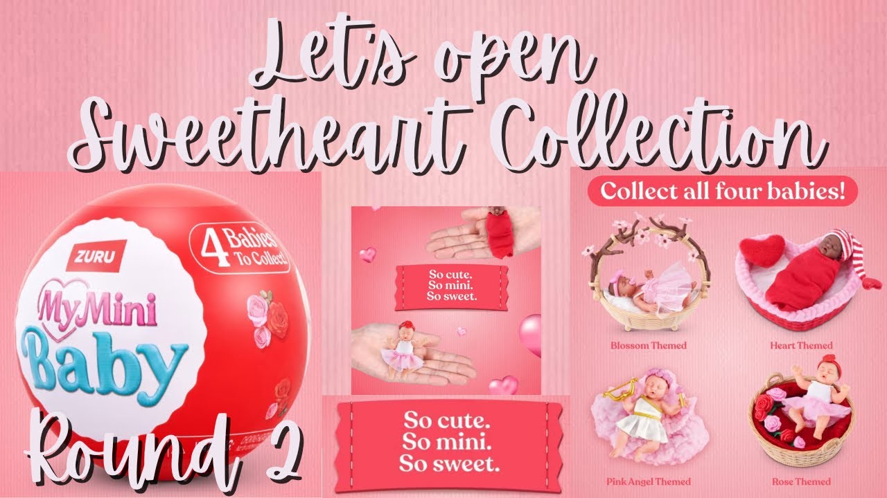 *НОВИНКА* Коллекция ZURU Sweet Heart — Раунд 2 @ZuruToys #minibrands