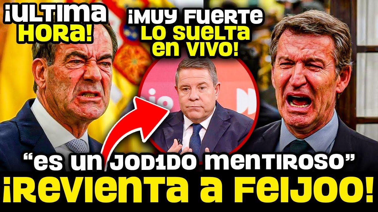💥&iexcl;&iexcl;ESC&Aacute;NDALO!! JOS&Eacute; BONO ESTALLA Y EXIGE A GONZ&Aacute;LEZ Y PAGE SALIR DEL PSOE&hellip; &iexcl;&iexcl;Y HUNDE A FEIJ&Oacute;O!!