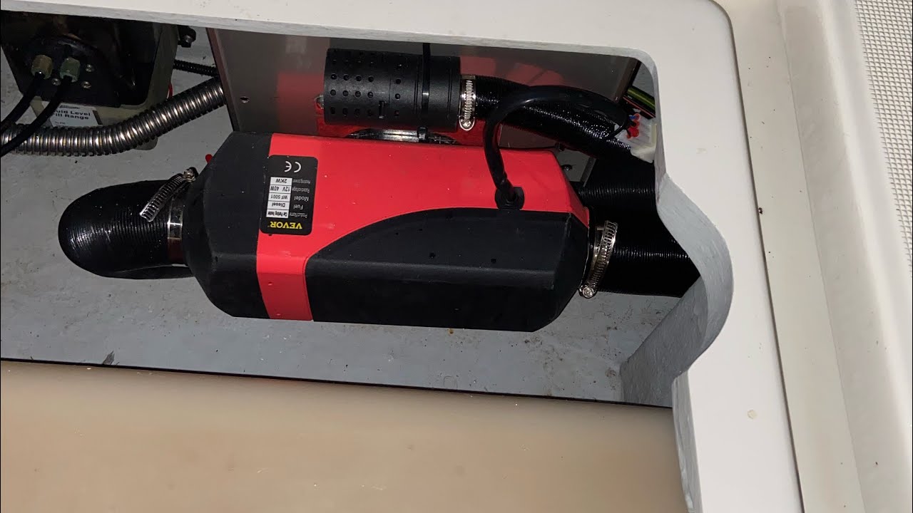 Fitting a diesel heater in my Arvor 230as @sharksmithangling