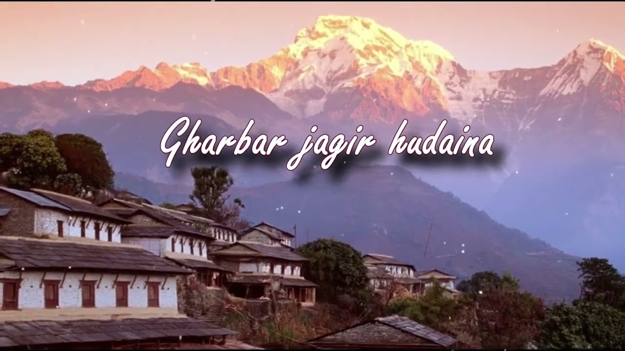 Man Chhade Maichyang Lai C# or Bb SCALE acs karaoke ghar