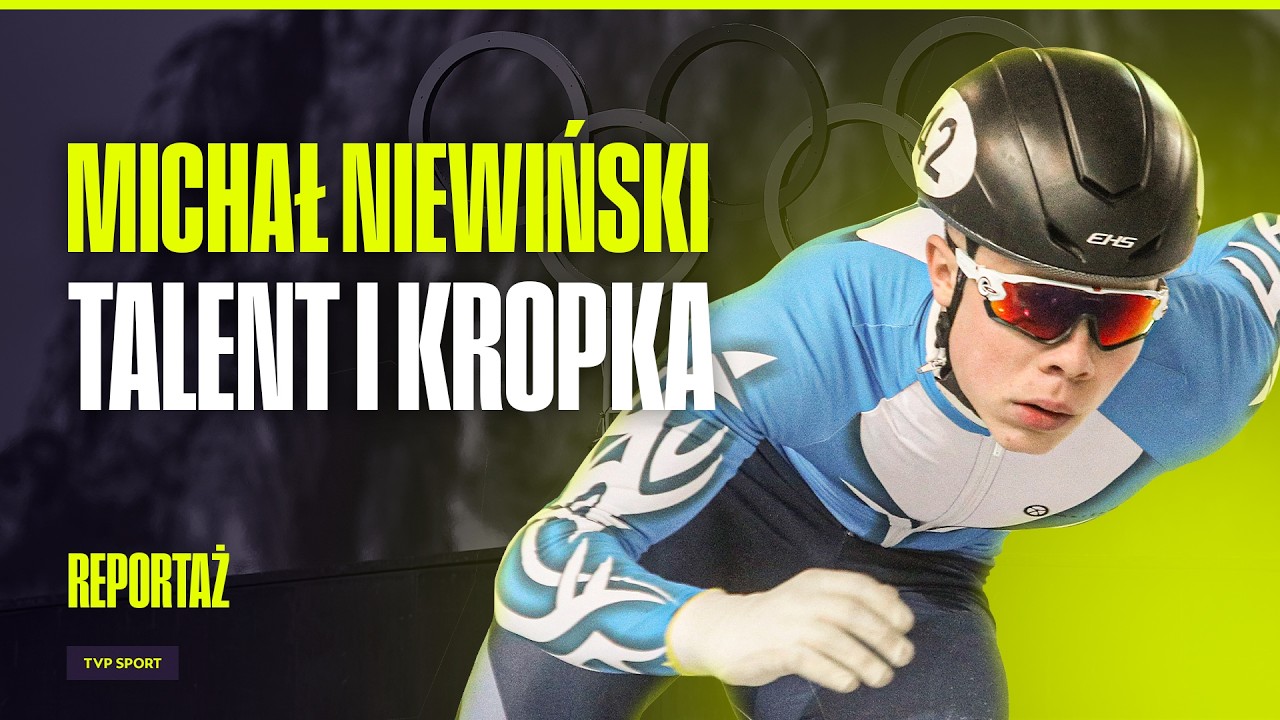 MICHAŁ NIEWIŃSKI - TALENT I KROPKA | SYLWETKI SPORTOWC&Oacute;W  | ZIO 2026