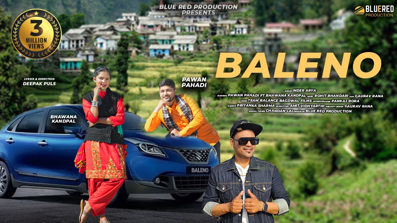 Baleno | New Kumauni Song 2024 | Inder Arya | Bhawana Kandpal & Pawan Pahadi