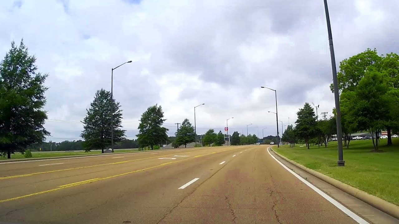 Road Trip #153 - US-80 W - Clinton Eastern City Limits to I-20/US-80 Exit 15, Flowers, Mississippi