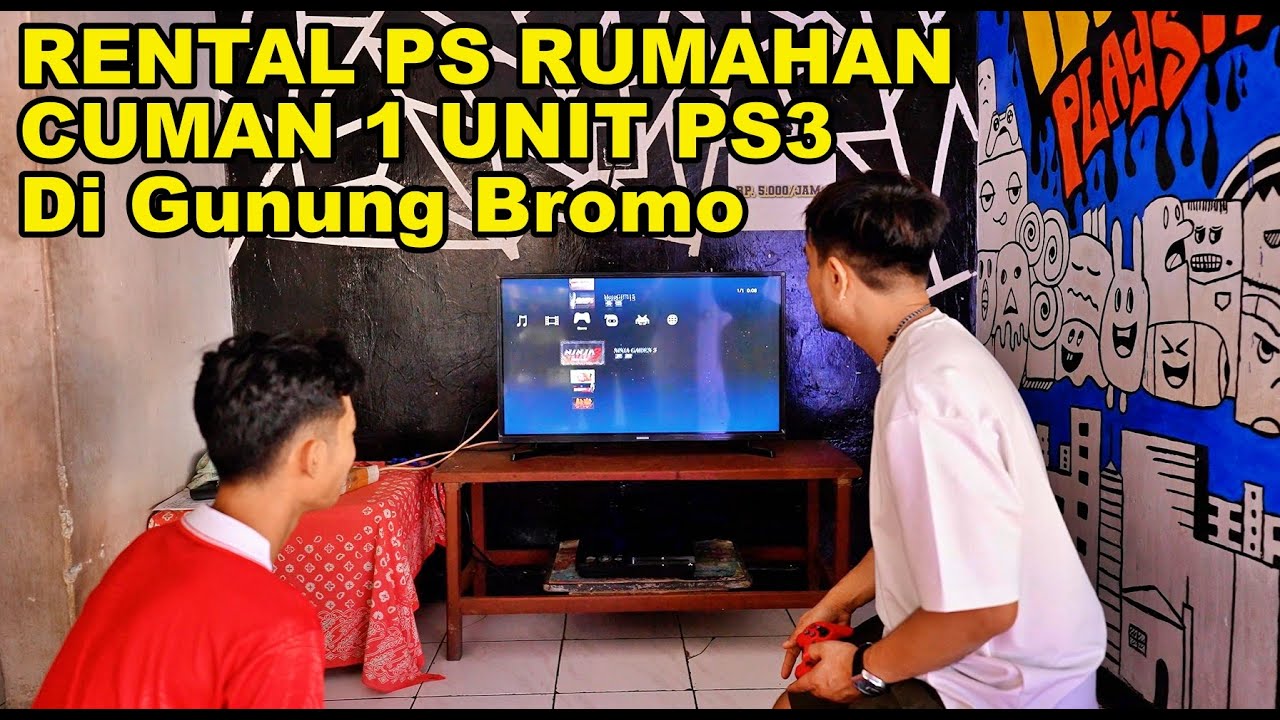 RENTAL PS RUMAHAN HANYA SATU UNIT PS3 SAJA