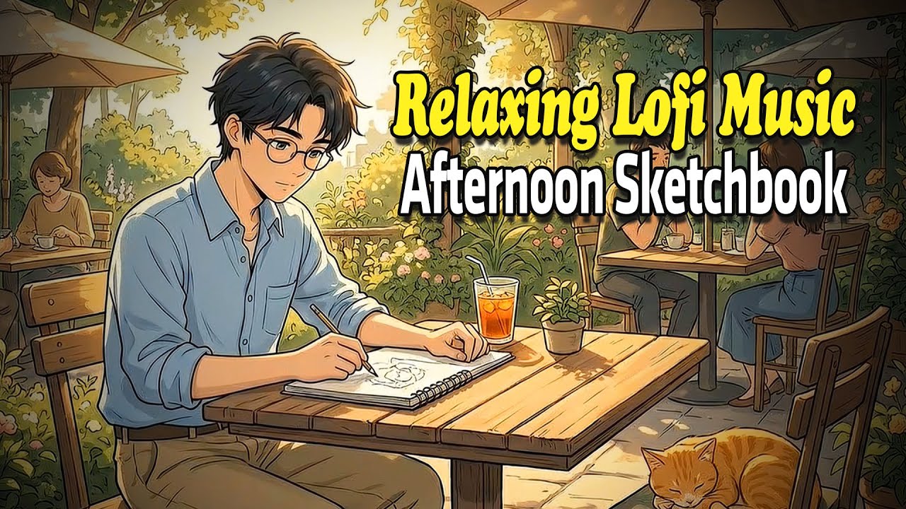Afternoon Sketchbook: Relaxing Lofi Music | Chill Beats for Creativity & Focus