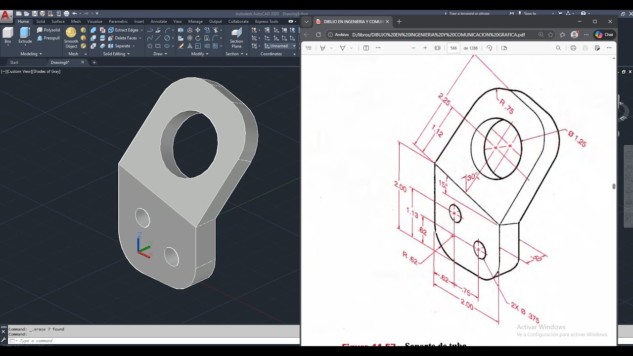 Practicas en AutoCAD