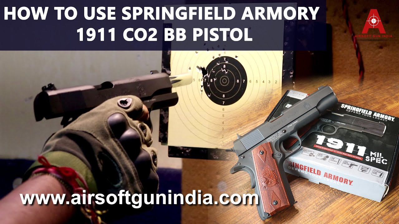How to use Springfield Armory 1911 Mil-Spec. CO2 .177 BB Gun