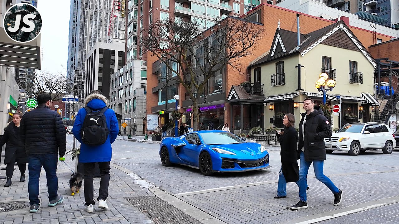 Dupont Station to Yorkville Avenue | Sunday Toronto Walk (Jan 2025)