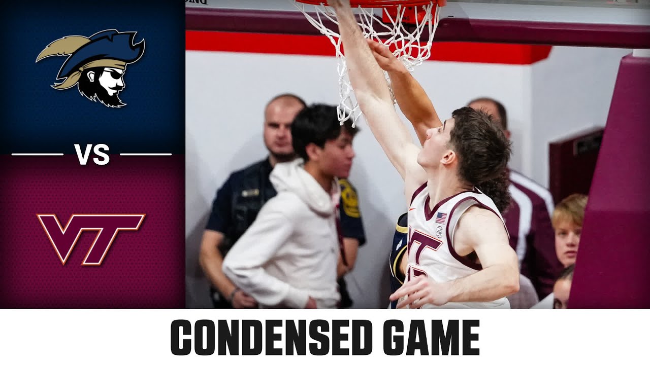 Charleston Southern vs. Virginia Tech Condensed Game | 2025-26 ACC Men’s Basketball