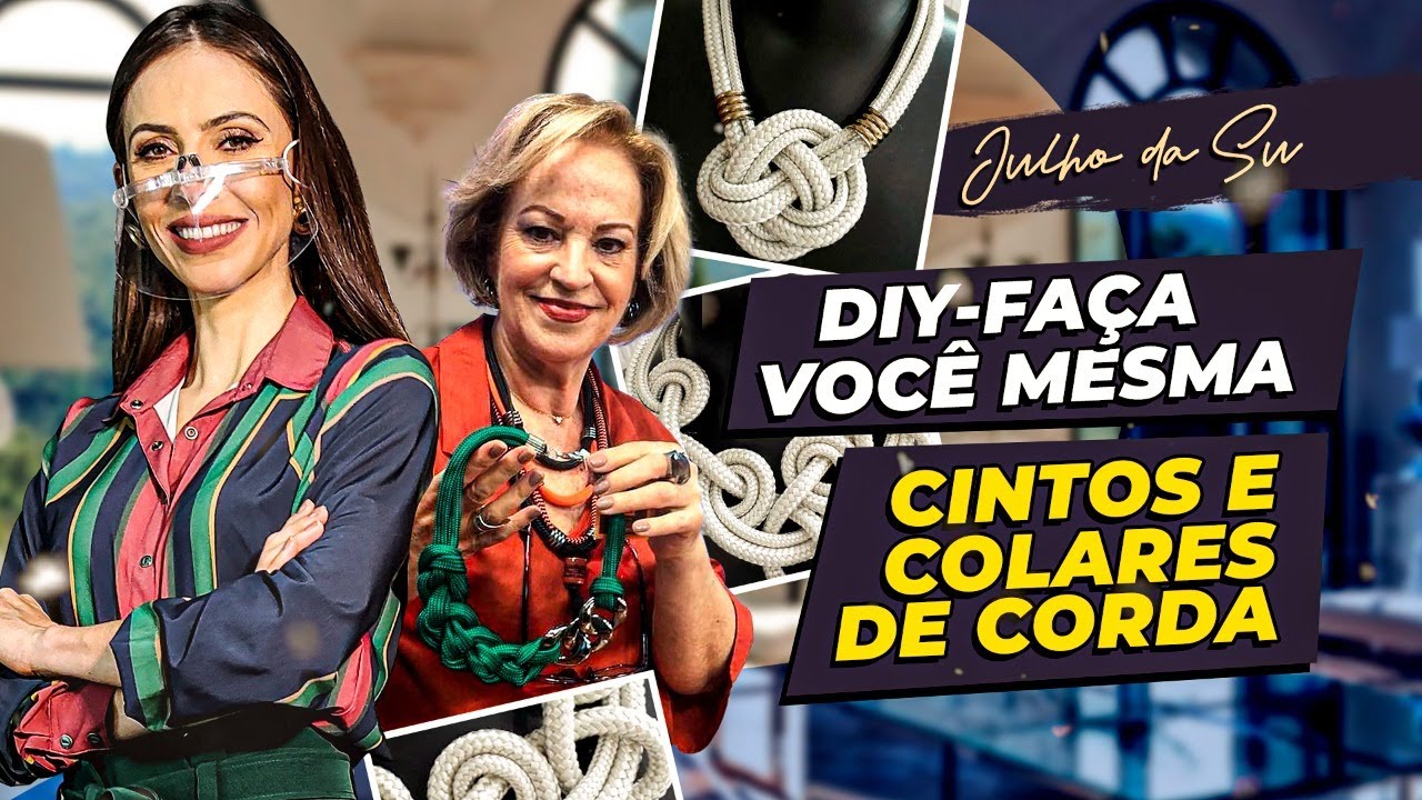 JULHO DA SU | DIY- Transforme seu COLAR em CINTO