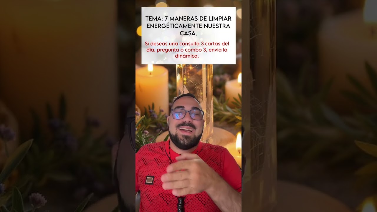 Tema: 7 Métodos para limpiar y proteger energéticamente nuestra casa 🧿 Tiktok Live 