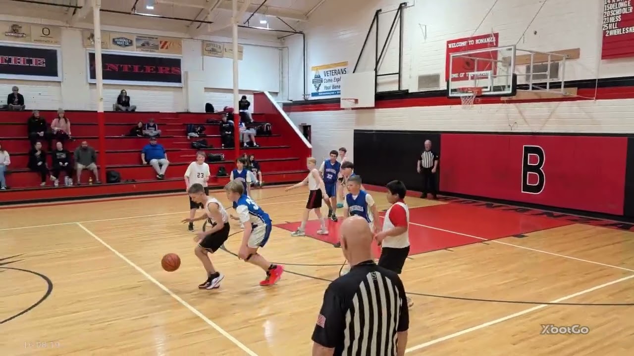 Ponderosa boys basketball JV vs Bonanza part 1