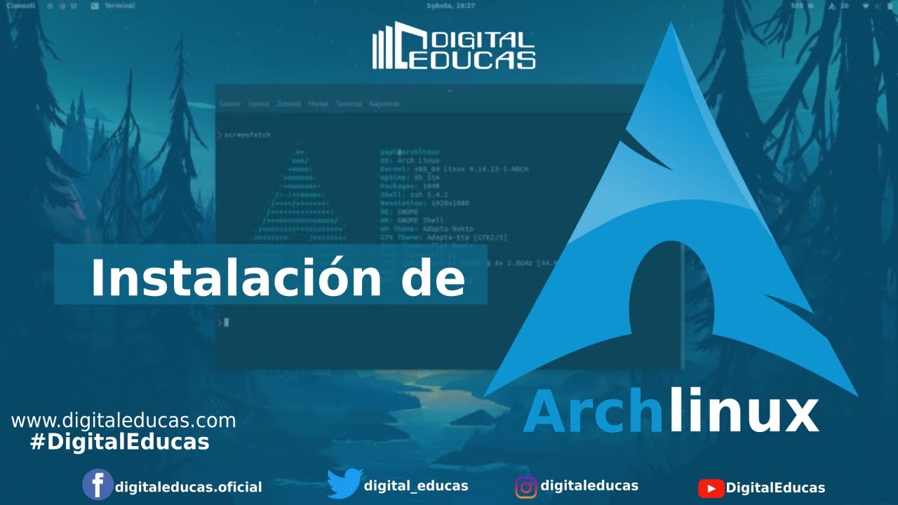 Instalación del Sistema Operativo Archlinux