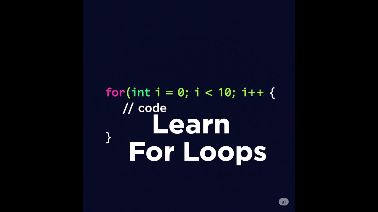 For Loop in Programming