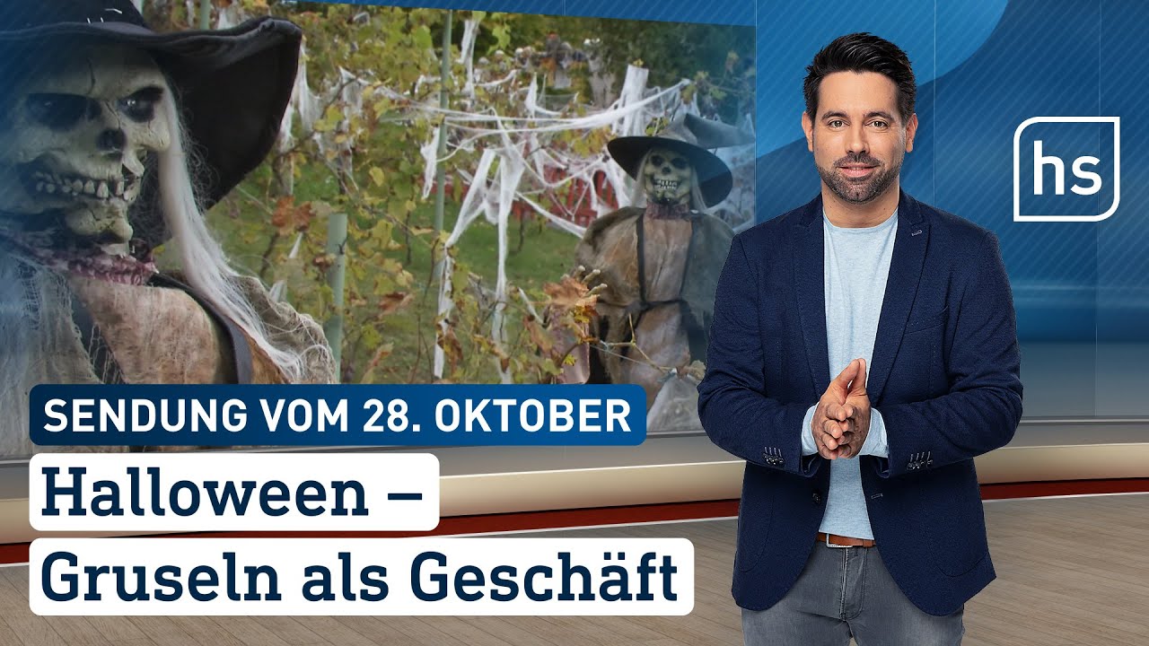 Halloween &ndash; Gruseln als Gesch&auml;ft | hessenschau vom 28.10.2023