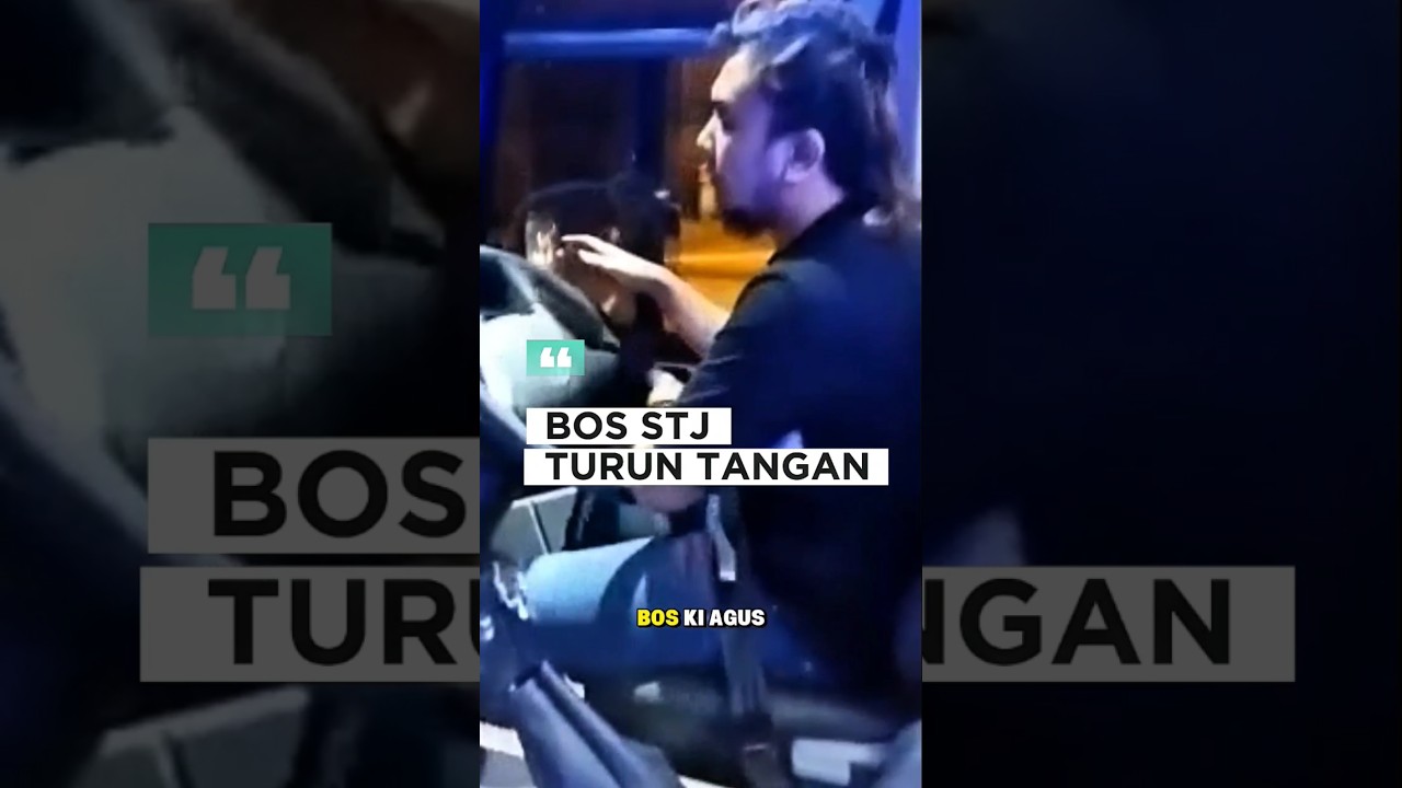 Bos stj mengemudikan sendiri bus miliknya 