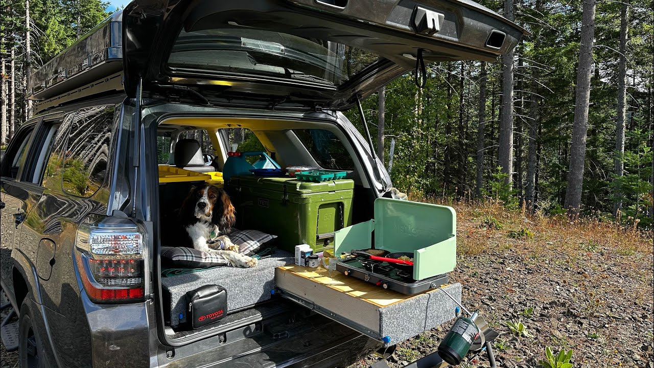 DIY Toyota 4Runner Pull-out Kitchen Bed Platform - Building an Overland Rig