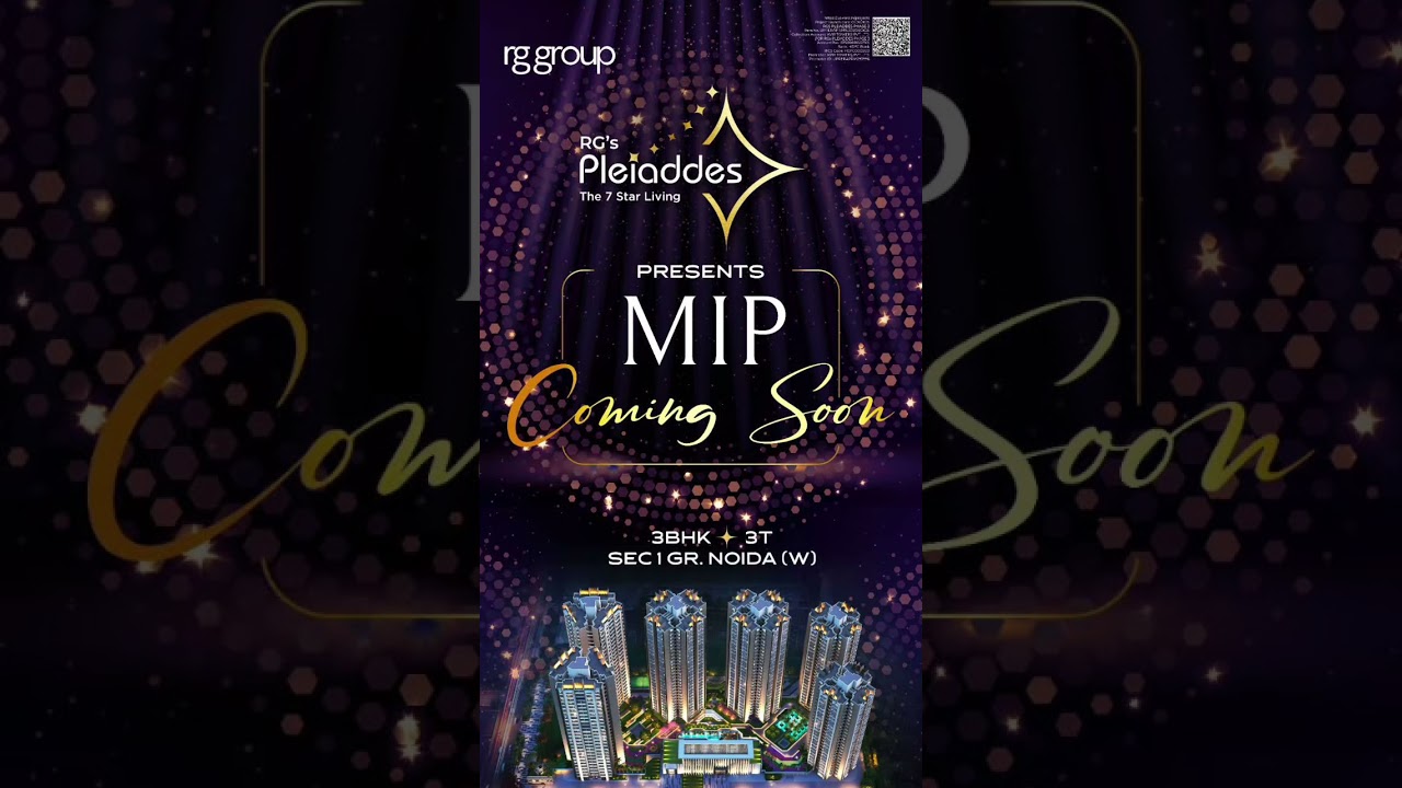 RG Pleiades Noida West | MIP Offer ₹9,999/Month | 3 BHK 7 Star Living | Limited Time | 8588-926-927