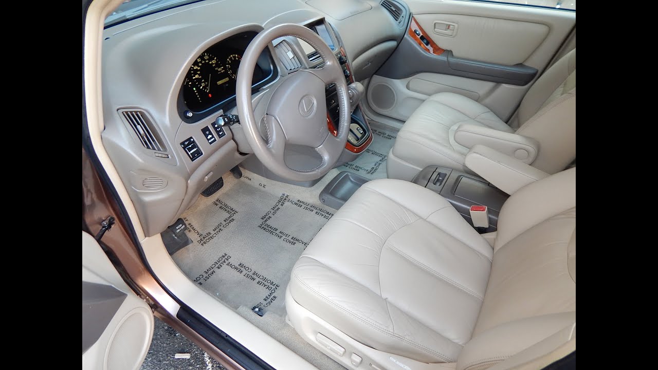 1999 Lexus RX300 AWD SUV complete TEST DRIVE video review!