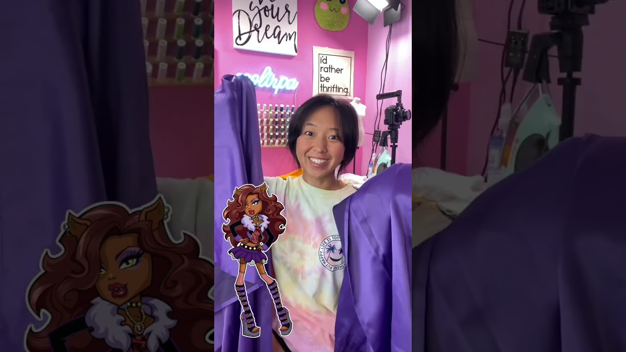 Собираю деньги на косплей Клодин Вульф!! #шорты #поделкиизМонстров