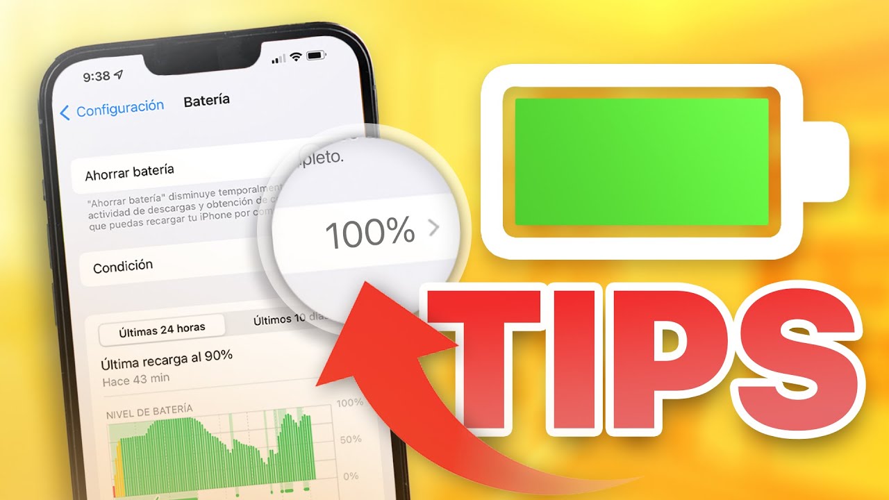 Como tener 100% Condición de Batería!